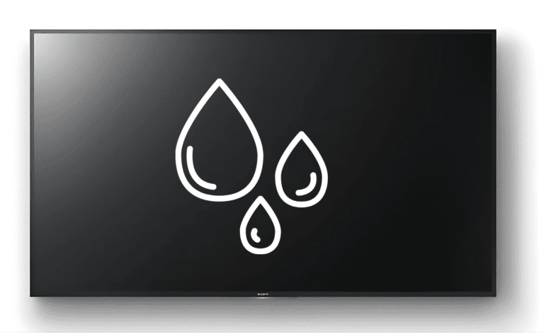 TV Water Damage Repair