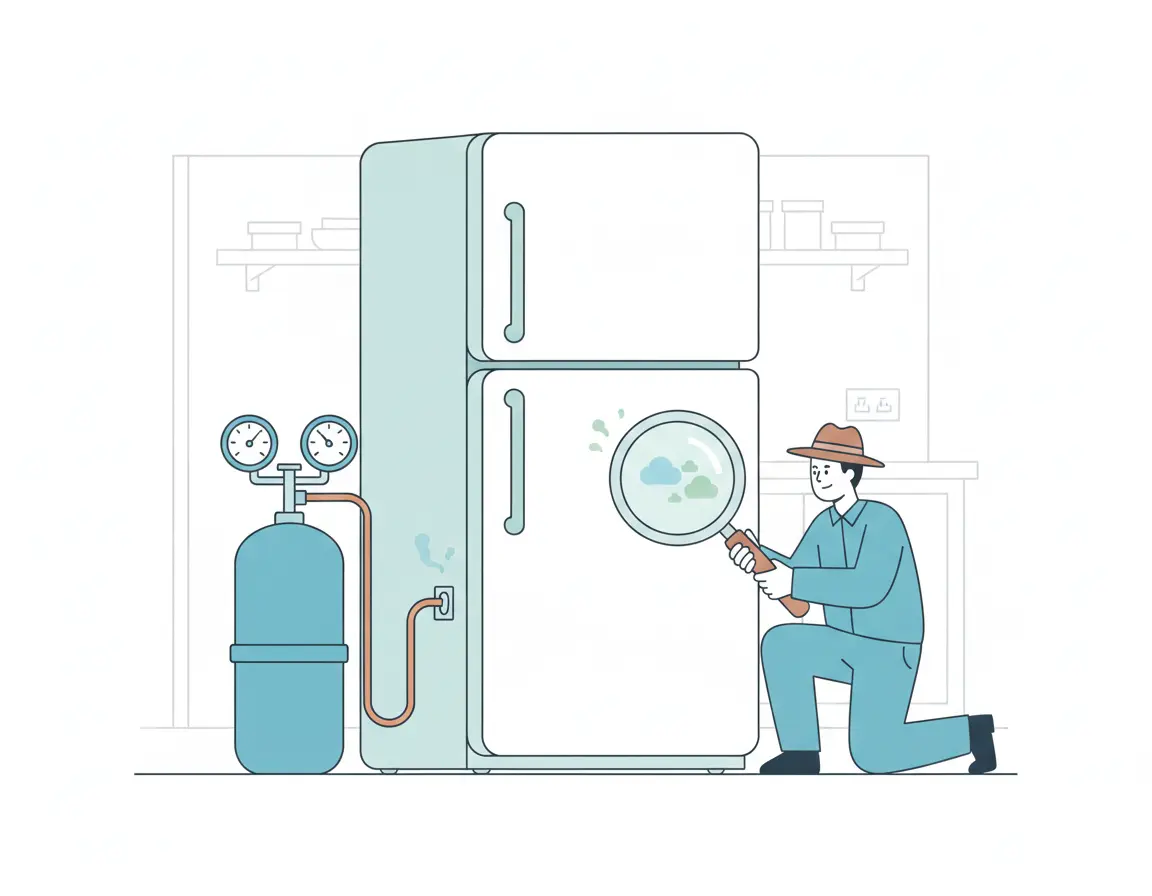 Refrigerator Gas Leak Repair & Gas Refilling